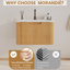 Meuble-lavabo mural simple flottant 24 po avec comptoir en céramique 24 po-2138846186-2137528246