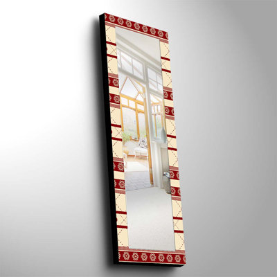 Engineered Wood Flat Wall Mirror
