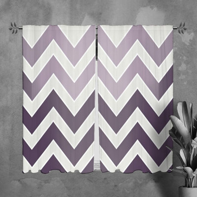 Paire de rideaux obscurcissant en polyester Teffani