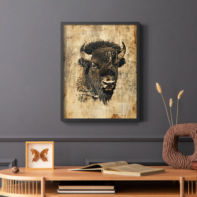 ANIMALS Series CDXCV - reproduction encadrée de qualité supérieure - prête à être accrochée - aucun clou requis