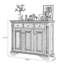 Banc de rangement en bois massif pour chaussures noir