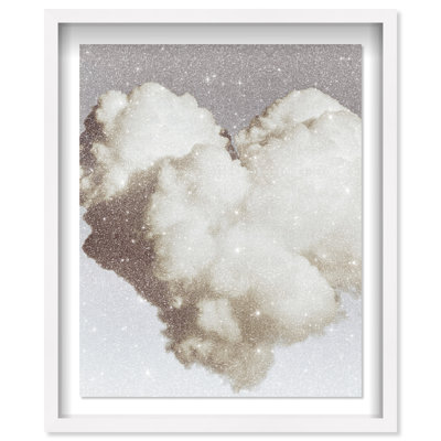 Cloud Love III Shadowbox Landscape & Nature Print by Oliver Gal, Black Frame, 16 x 20