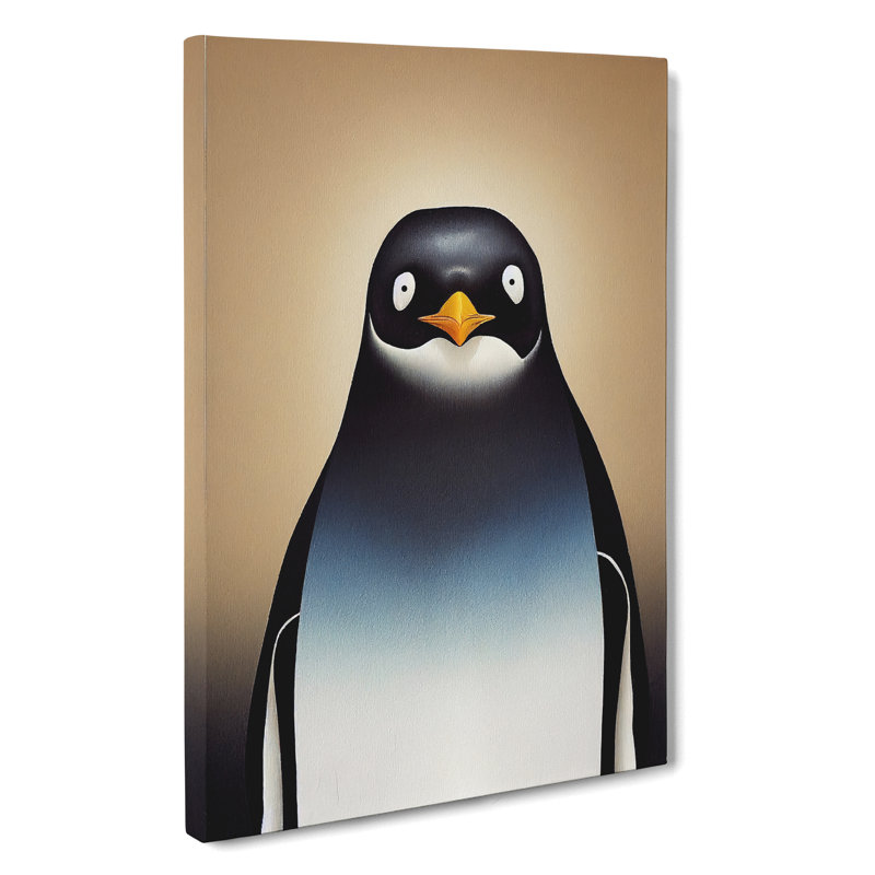 Amazing Penguin - Wrapped Canvas, 60cm H x 40cm W x 3cm D