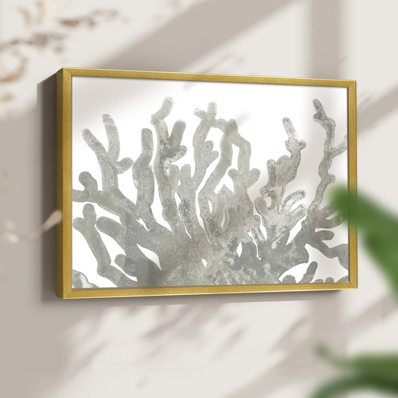 Stone Macro Coral III -Framed Print - Restickable