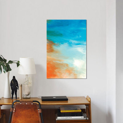« neptune sky ii », reproduction de peinture à l’acrylique sur toile tendue