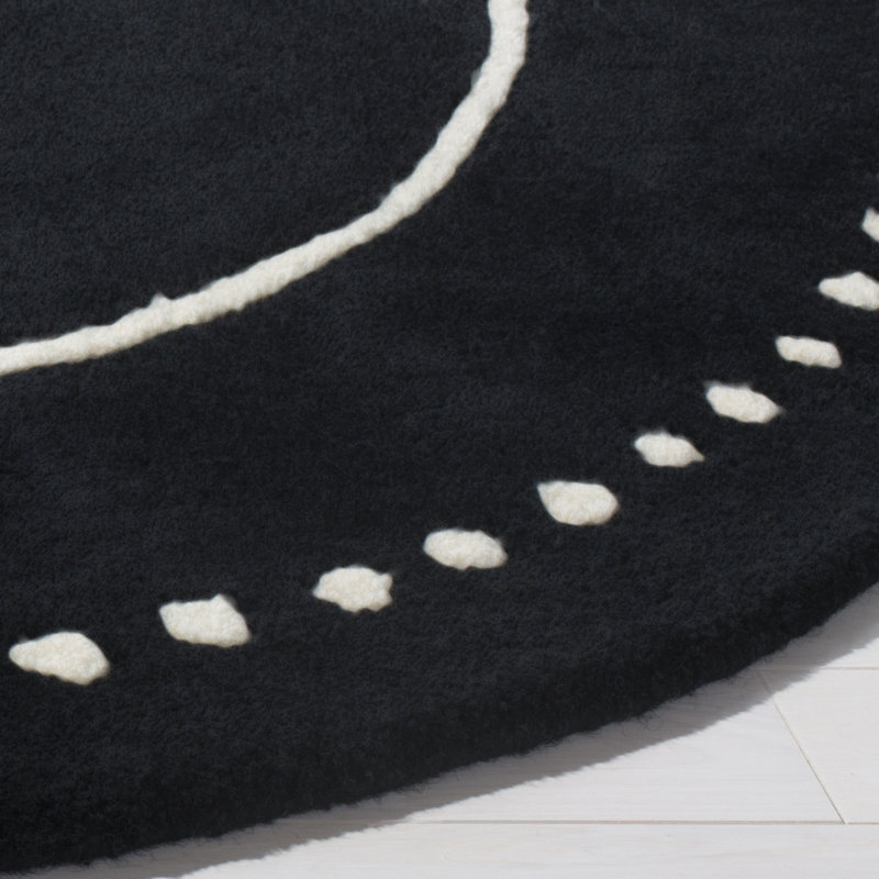Wool Hand Tufted Area Rug, Round 152 cm