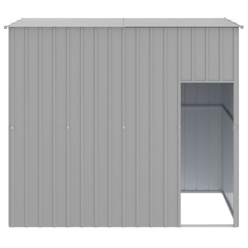 Waynesboro Dog House, 181cm H x 214cm W x 153cm D, Light Grey