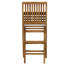 Chaise d'appoint de salle à manger Heitzman