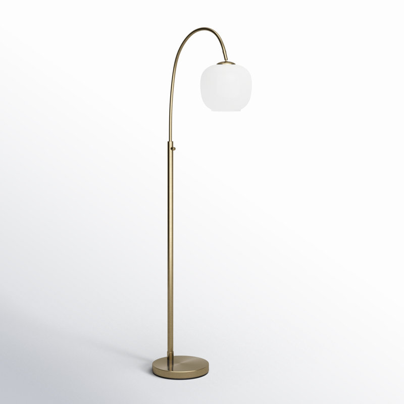 Tahira 61.75'' Gold Task Floor Lamp