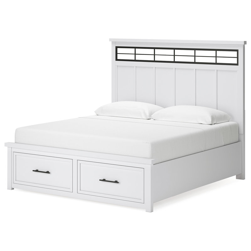 Ashbryn  Panel Storage Bed, King