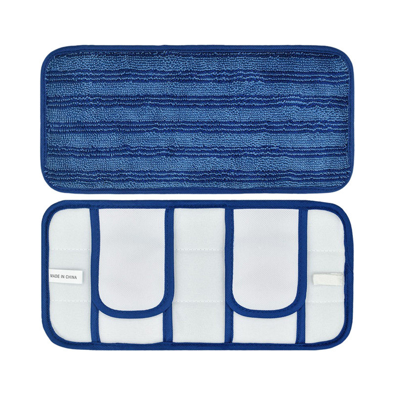 Mop replacement mats Washable Microfiber Mop Mat Mop Replacement Head, Blue