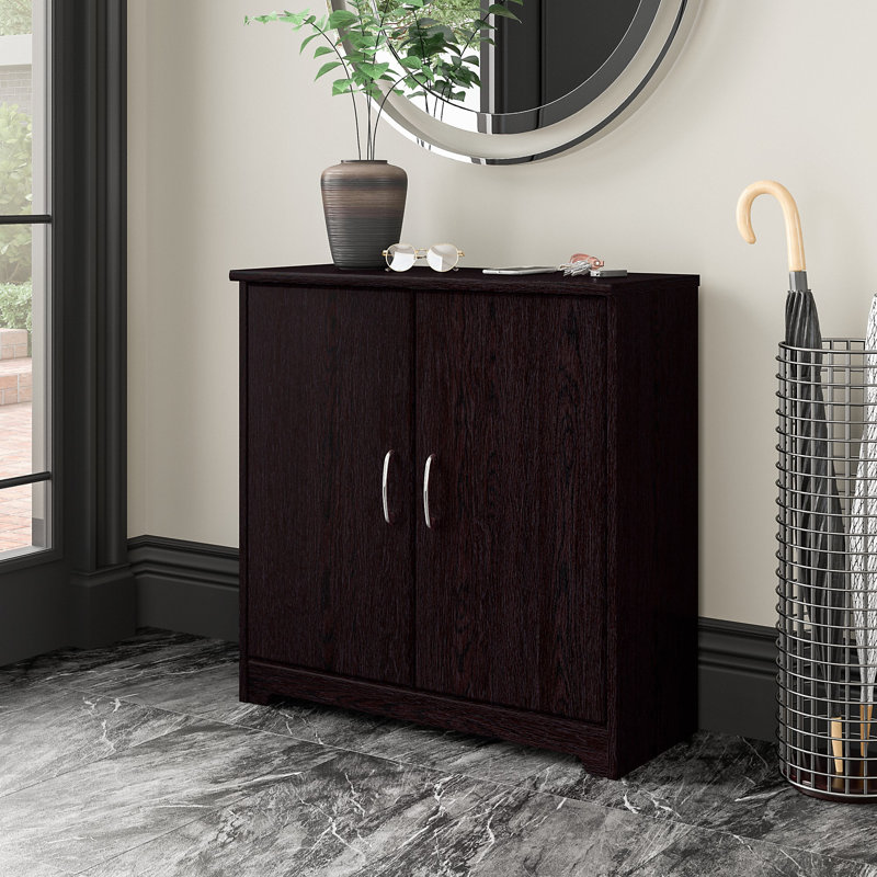 Armoire d'appoint 29,72 po de large Eivan, Espresso