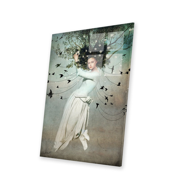«Fly With Me», impression sur verre acrylique