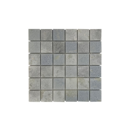 Celeste 12" x 12" Marble Grid Mosaic Wall & Floor Tile