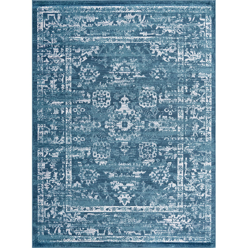 Endel Abstract Indoor Rug, Rectangle 5' x 8'