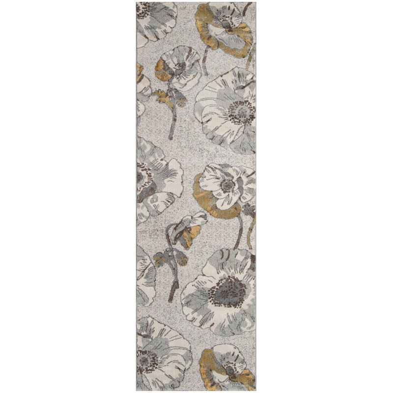 Adelea Floral Indoor Rug, Runner 2'3" x 7'6"