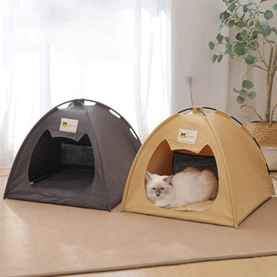 Canvas Tent Pet Bed