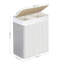 Bamboo Laundry Hamper with Handles-1144421144