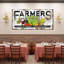 Impression sur toile de plusieurs fermiers locaux-92858528