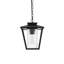 Luminaire suspendu extérieur noir Stiles Shannen