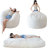 Thick striped Convertible bean bag bed-2042970495-2042970481