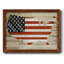 Drapeau américain encadré sur toile-96273274-96273280