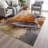 Machine Washable Indoor/Outdoor Xhevrie Paprika Rug-2133378204