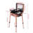 Rolling Luggage Cosmetic Trolley Case Adjustable Legs