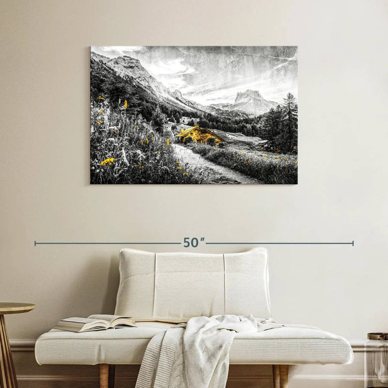 Nicci Alps Mountain Scenery Pop, 26" H x 39" W