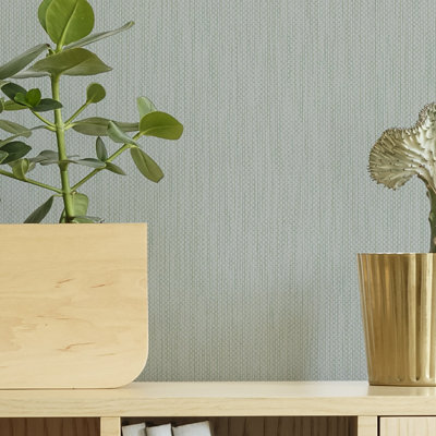 Superfresco Aaron Sage Green Wallpaper