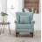 Johnathan 29'' Wide Velvet Wingback Chair-866328924