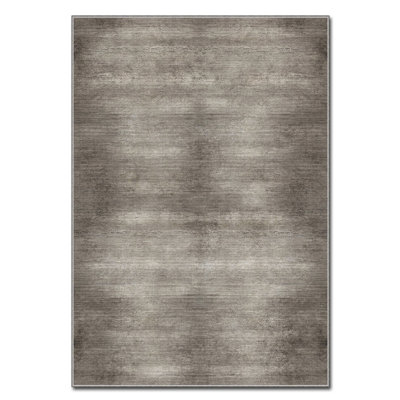 Luxurious Velvet Area Rug, 2.6 x 4.6 Feet, 100% Polyester, 740 g/m² | Non-Slip Felt Dot Underside, Laminated Sponge for Comfort | Easy Machine Washable | Modern Digital Print Design, Perfect for Any Room