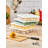 Durable Plastic Storage Box Set (8 Pieces), White, 10.8 x 2.0 x 8.9 inches | 100% Dishwasher-Safe | Ideal for Organizing Kitchen, Office, and Home | Sleek Design for Efficient Storage Solutions-1137310795