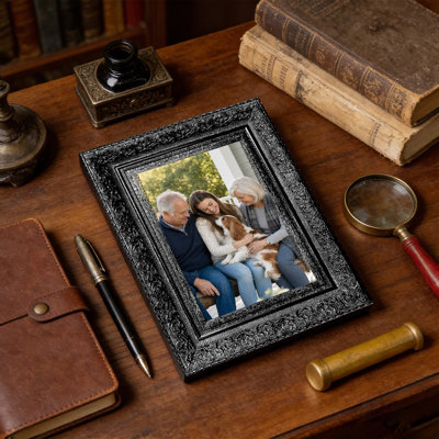 Cadre photo noir 1PC pour photos et cadeaux de Noël 11 po x 14 po