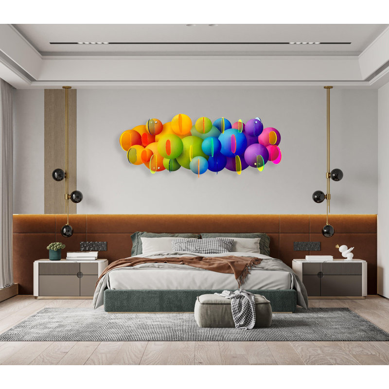 Art mural Parametric Bubbles