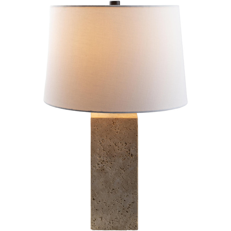 Holderness Travertine Table Lamp