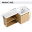 Meuble-lavabo mural 36 po avec lavabo en résine-1601491167