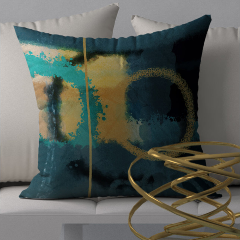 Housse de coussin décorative carrée, 24 po x 24 po