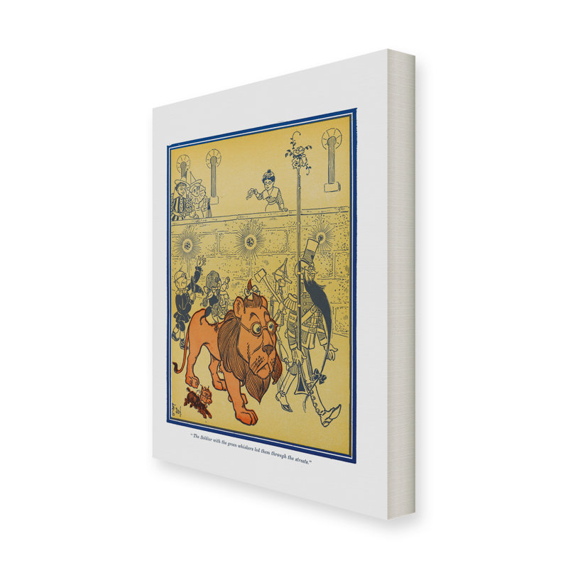 William Wallace Denslow - Wrapped Canvas Print, 45 cm H x 30 cm W x 5 cm D