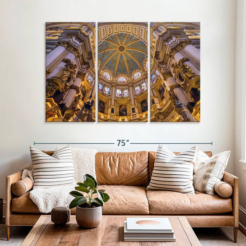 Rorry Granada Cathedral Interior, 42" H x 65" W