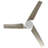 52" 3 - Blade Smart Propeller Ceiling Fan with Dimmable LED Light and Remote Control-598813282