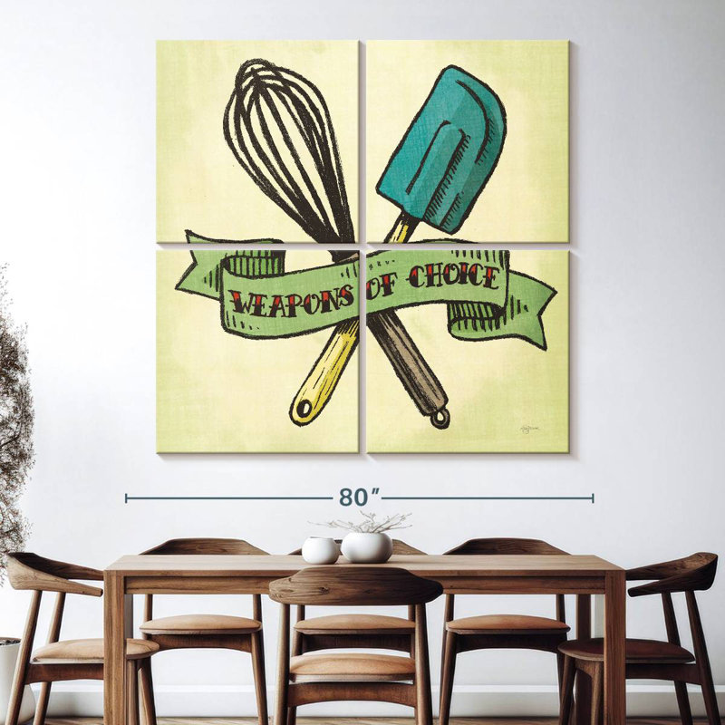 Tergel rétro boulangerie verte III, H 74 po x l 74 po
