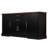 Black 63" Barn Door Buffet Table With 4 Doors, 2 Drawers, Rack, Adjustable Shelves For Kitchen And Living Room, High - Quality Hinge, Construction Dining Entryway, Smooth Safe Stable,-936026973