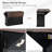 54.9" Kitchen Island With Drop Leaf-8277541
