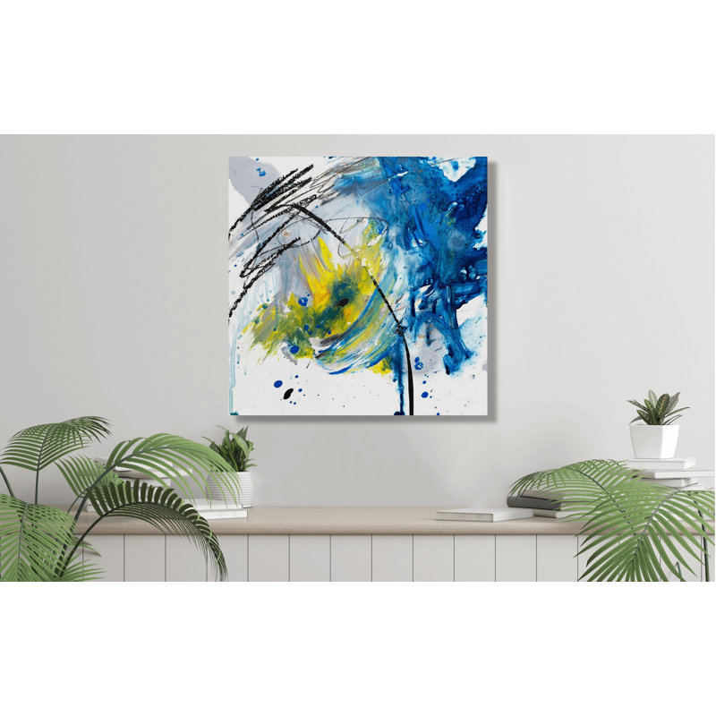 Fushite - Artist Enhanced Canvas Print, 12" H x 12" W x 1" D, Unframed