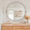 Miroir de salle de bain circulaire