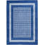 Géométrique bleu / blanc intérieur-1145961519