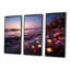 Coucher de soleil floral sur la plage Flourish III - art mural plage-1843425180-1843425153