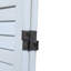Paravent en bois de sycomore pliable Old White - 4 panneaux, panneau d'optimisation de l'espace blanc, utilisation polyvalente, rehausser