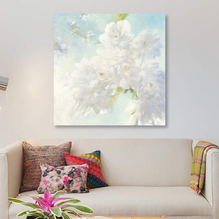 « poires, luminosité », reproduction sur toile, H 18 po x l 18 po x P 1,5 po